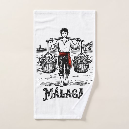 Welkom in Málaga 5: El Cenachero Bad Handdoek (Handdoek)