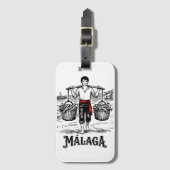 Welkom in Málaga 5: El Cenachero Bagagelabel (Voorkant (verticaal))