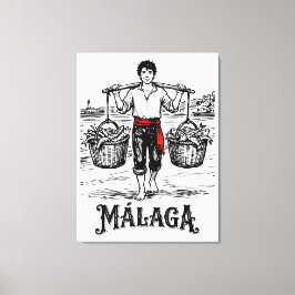 Welkom in Málaga 5: El Cenachero Canvas Afdruk