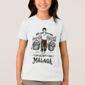 Welkom in Málaga 5: El Cenachero Tri-Blend Shirt (Voorkant)