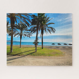 Welkom in Malaga, Spanje, Middellandse Zeekust Legpuzzel