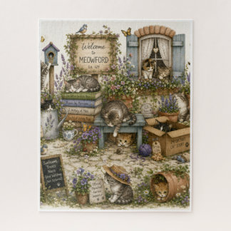 Welkom in Meowford Legpuzzel