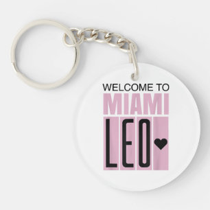 Welkom in Miami Leo 10 - GOAT Sleutelhanger