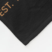 Welkom in mijn bed en slaap met geweld tijgers zwa fleece deken (Hoek)