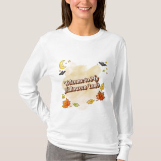 Welkom in mijn Halloween-land - Schattige herfst T-shirt