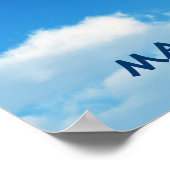 Welkom in mijn kamer! (vliegtuig) poster (Hoek)