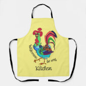 Welkom in mijn keuken schort (Voorkant)