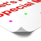 Welkom in mijn klaslokaal; vul het met herinnering poster (Hoek)