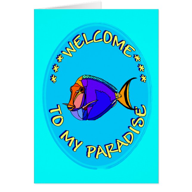 WELKOM IN MIJN PARADIJS (Voorkant)