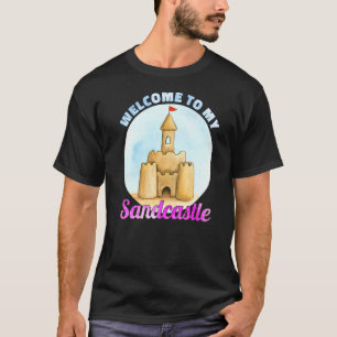 Welkom in mijn Sandcastle Sandcastles T-shirt