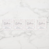 welkom in mijn vrijgezellenfeest waterfles etiket (Enkel label)