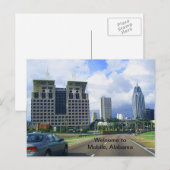 Welkom in Mobile, Alabama Briefkaart (Voorkant / Achterkant)