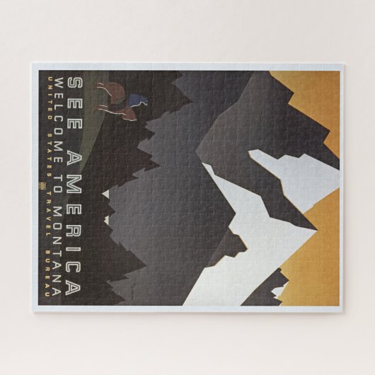 Welkom in Montana Legpuzzel (Horizontaal)