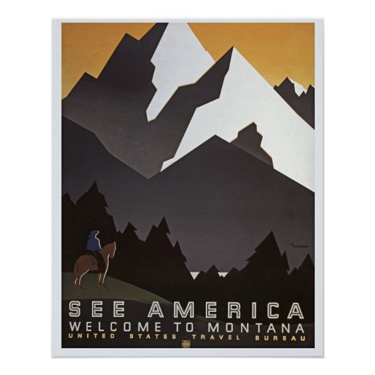 Welkom in Montana Perfect Poster (Voorkant)