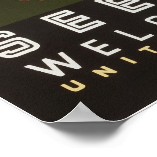 Welkom in Montana Poster (Hoek)