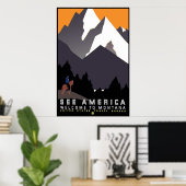 Welkom in Montana Poster (Thuiskantoor)