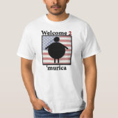 Welkom in 'murica t-shirt (Voorkant)