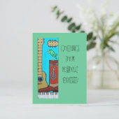 Welkom in NashvilleTennessee! briefkaart (Staand voorkant)