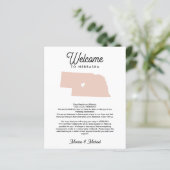 Welkom in NEBRASKA Brief & Reisprogramma ELKE KLEU (Staand voorkant)