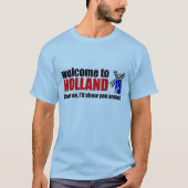 Welkom in Nederland T-shirt (Voorkant)