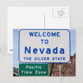 Welkom in Nevada Briefkaart (Voorkant / Achterkant)