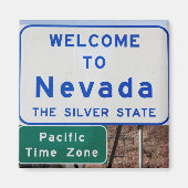 Welkom in Nevada Magneet (Voorkant)
