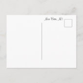Welkom in New Bern NC Briefkaart (Achterkant)
