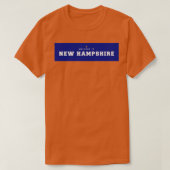 Welkom in New Hampshire T-shirt (Design voorkant)
