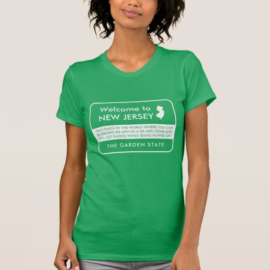 Welkom in New Jersey T-shirt (Voorkant)