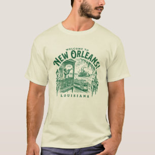 Welkom in New Orleans City Louisiana T-shirt