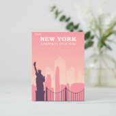 Welkom in New York Briefkaart (Staand voorkant)