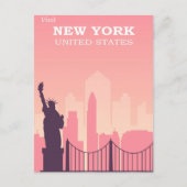 Welkom in New York Briefkaart (Voorkant)