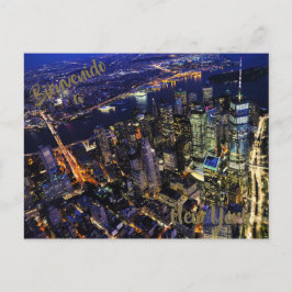 Welkom in New York briefkaart
