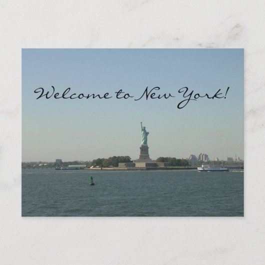 Welkom in New York! Briefkaart (Voorkant)