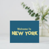Welkom in New York Briefkaart (Staand voorkant)