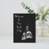 Welkom in New York City Briefkaart (Staand voorkant)