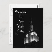 Welkom in New York City Briefkaart (Voorkant / Achterkant)