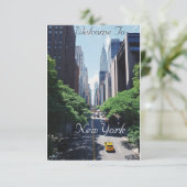 Welkom in New York USA Post Kaart (Staand voorkant)
