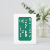 Welkom in New York - Verenigde Staten Briefkaart (Staand voorkant)