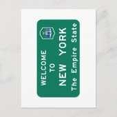 Welkom in New York - Verenigde Staten Briefkaart (Voorkant)