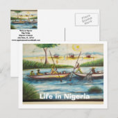 Welkom in Nigeria Briefkaart (Voorkant / Achterkant)