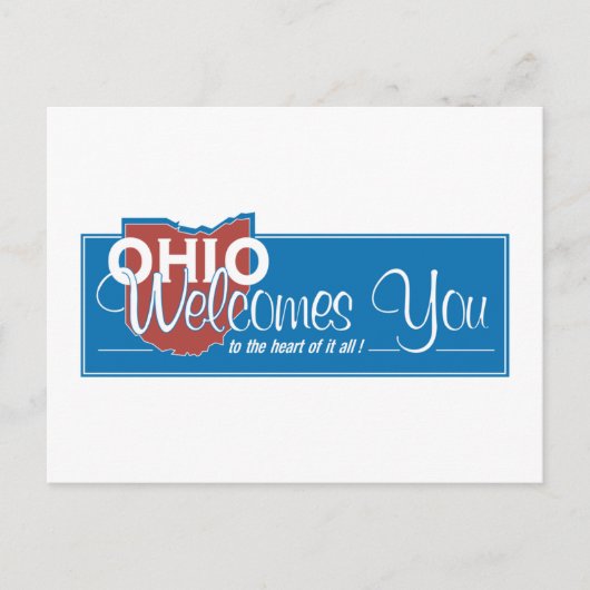 Welkom in Ohio - Verenigde Staten Briefkaart (Voorkant)