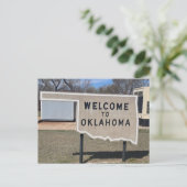 Welkom in Oklahoma Briefkaart (Staand voorkant)
