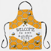 Welkom in ons bijenkorf-Schort Schort (Voorkant)