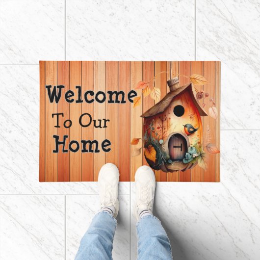 Welkom in ons huis deurmat (Binnen)