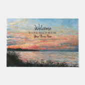 Welkom in ons huis Sunset Art Deurmat (Voorkant)