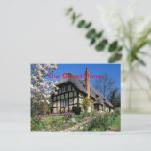 welkom in ons lieve huis briefkaart (Staand voorkant)