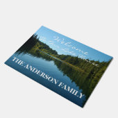 Welkom in ons meer huis Persoonlijke deurmat (Schuin)