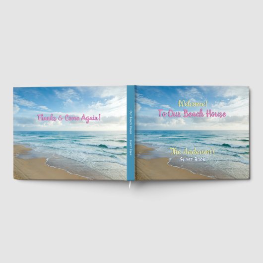 Welkom in ons strand House, Ocean Waves Gastenboek (Volledig)
