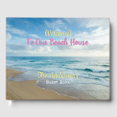Welkom in ons strand House, Ocean Waves Gastenboek (Voorkant)